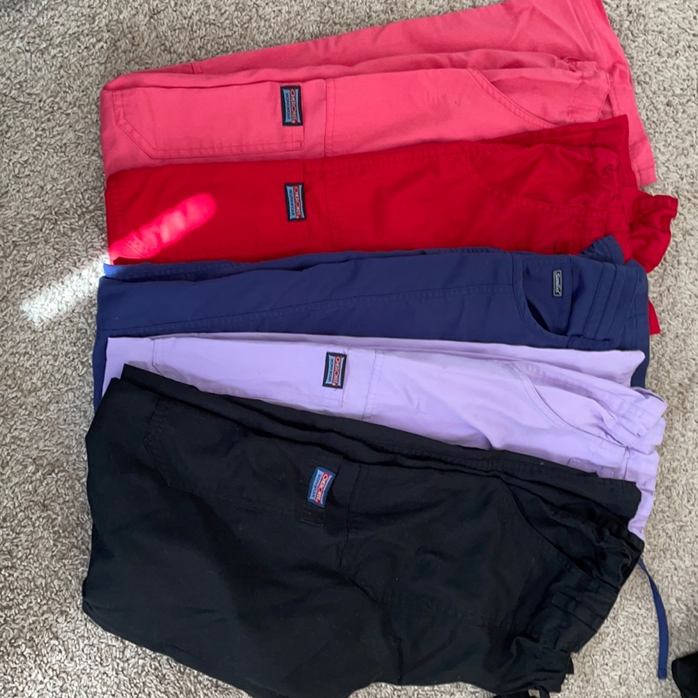 Scrub pants lot bundle